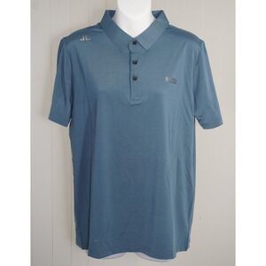 J.Lindeberg Size 50 Blue Swiss Triathlon Performance Polo Shirt